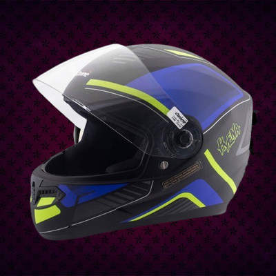 OZONE Prime Helmet_full face_HyEna_VL_@7@322 Motorbike Helmet(BLUE-BLACK)