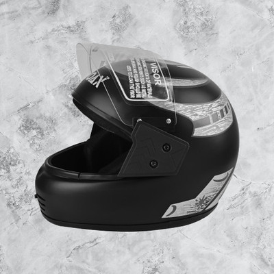NOAX unisex full face quality good helmet @@214 Motorbike Helmet(Grey)