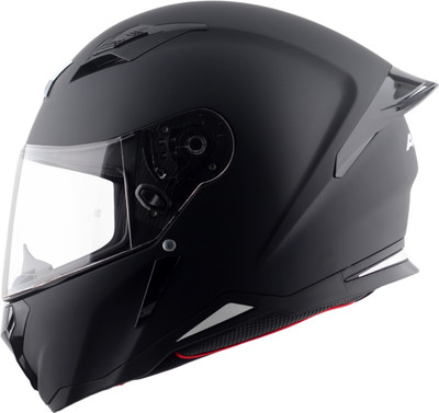 Axor Hunter Solid Motorbike Helmet(Dull Black)