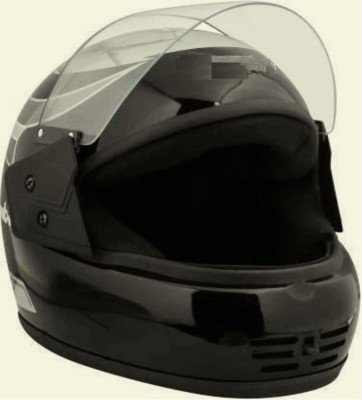 KNL _SLIVER KIMI FULL face HELMET WITH ISI CERTIFIED KEEP YOUR HEAD PROTECTED Motorbike Helmet(Silver)