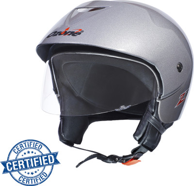 OZONE Superior Certified Helmet_openface@VG&_294 Motorbike Helmet(Silver)