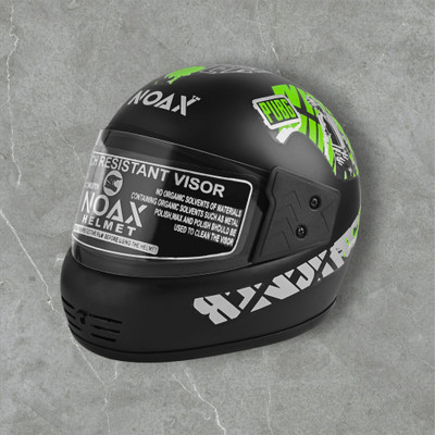 NOAX unisex full face good hard quality helmet-Green272 fk_85 Motorbike Helmet(Green)