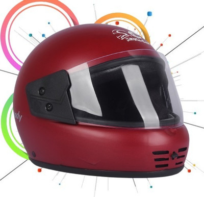 SKULLCAP ARISE Motorbike Helmet(Red)