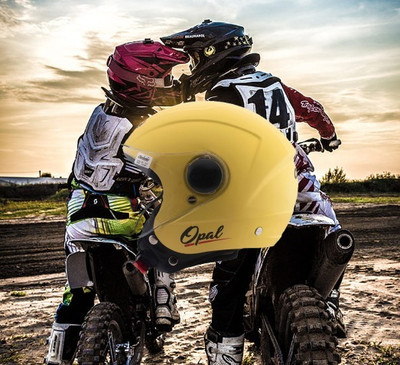 OZONE JSR_OPEN-FACE_HELMET_JBB_SUPER QUALITY_SAFETY_ABVG_@16 Motorbike Helmet(Yellow)