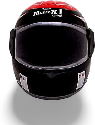 MonteX-1 Full Face Bike helmet L30 Motorbike Helmet(Black)