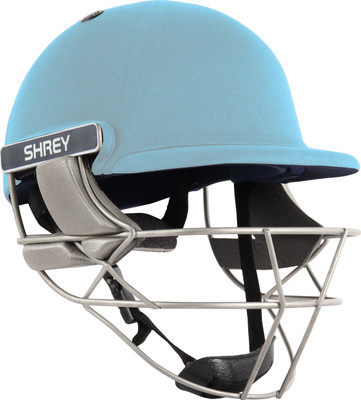 Shrey PRO GUARD AIR STAINLESS STEEL Cricket Helmet(SKY BLUE)