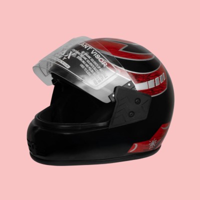 NOAX young men helmettt for riding motorbike__3 Motorbike Helmet(Black)