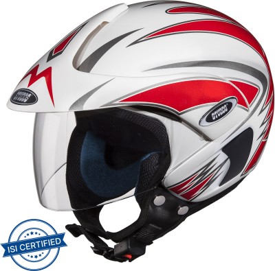 STUDDS Marshall D1 Motorbike Helmet(White)