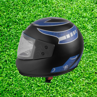 NOAX unisex full facce helmet original@16 Motorbike Helmet(Orange)