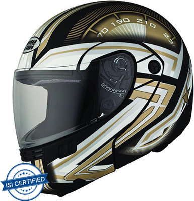 STUDDS Ninja 3G D1 Motorbike Helmet(Matt Black)