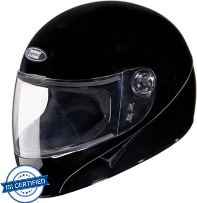 STUDDS Chrome Super Motorbike Helmet(Black)