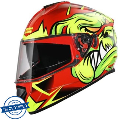 STUDDS DRIFTER-D1 Motorbike Helmet(RED N5)