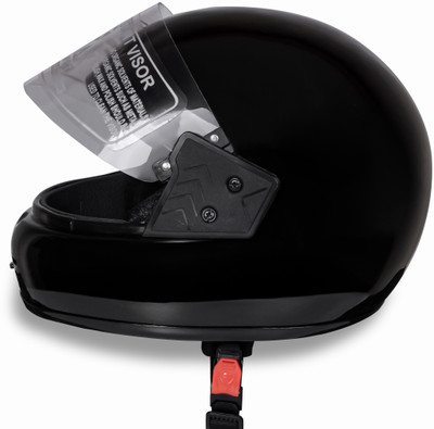 NOAX Stylish Kawach 0.4 for Face Motorbike Helmet(Black)