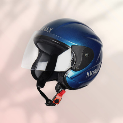 NOAX UNISEX SAFETY HELMET ONROAD HELMET- TWO WHEELER,BIKE & SCOOTER (SL-2738 Motorbike Helmet(Blue)