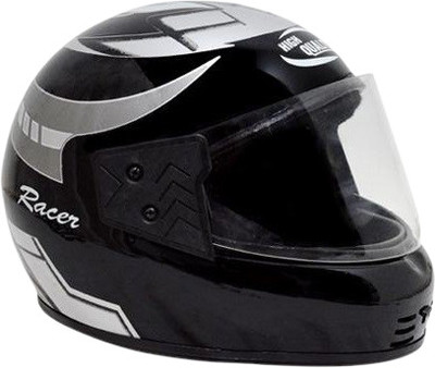 KIN Full Face Helmet_ISI certified_Silver33 Motorbike Helmet(Silver)