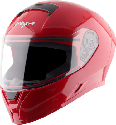 VEGA Ranger Solid Motorbike Helmet(Red)