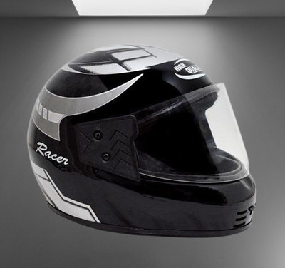 KIN Full Face Helmet_ISI certified_Silver31 Motorbike Helmet(Silver)