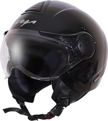 VEGA Verve Motorbike Helmet(Black)