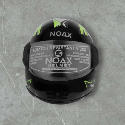 NOAX unisex full face good hard quality helmet-Green361361- j- 61GREENGREEN361 Motorbike Helmet(Green)