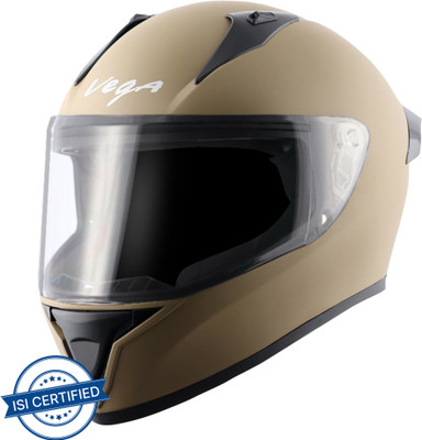 VEGA Bolt Motorbike Helmet(Dull Desert Storm)