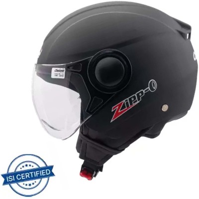 OZONE JBB_CLASS ONE HELMET_OPEN FACE_LIGHT WEIGHT_@SAFTEY@_19 Motorbike Helmet(Black)