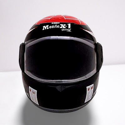 MonteX-1 Full Face Bike helmet L32 Motorbike Helmet(Black)