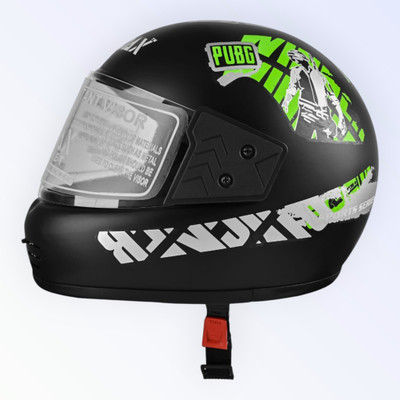 Font Helmet GOOD QUALITYFOR UNISEX for BIKE_-186-ABC Motorbike Helmet(Green)