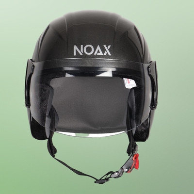 NOAX unisex open face helmet for safty66 Motorbike Helmet(Grey)