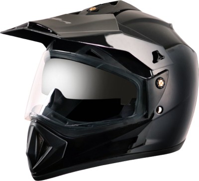 VEGA Off Road D/V Motorbike Helmet(Black)