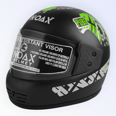 NOAX Helmet GOOD QUALITYFOR UNISEX BIKE RIDI-187-Green Motorbike Helmet(Green)