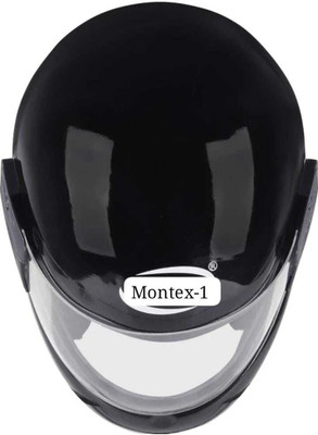 MonteX-1 Gauri--Helmet Motorbike Helmet(Black and white)
