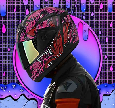 SKULLCAP NEW MODAL 20-ARB Motorbike Helmet(Pink)