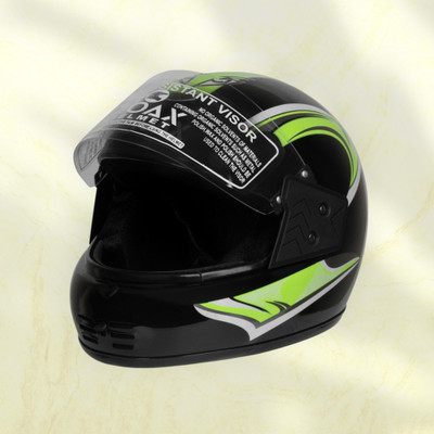 Font Helmet GOOD QUALITYFOR UNISEX for BIKE_-Green141B Motorbike Helmet(Green)