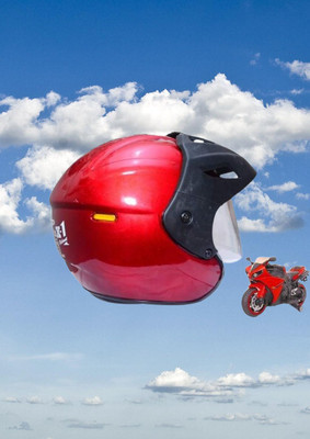 MonteX-1 New_Helmet_Full Face Bike helmet U146 Motorbike Helmet(Red)