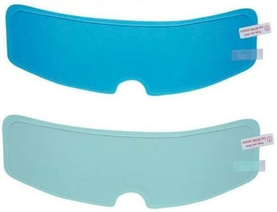 P A Clear Anti Fog & Anti Rain Film for Motorcycle Helmets Motorbike Helmet(Blue)
