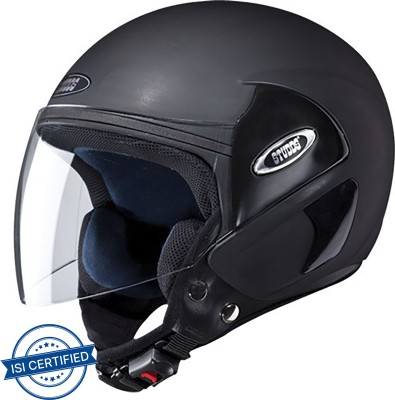 STUDDS CUB OPEN FACE -L Motorsports Helmet(Matt Black)