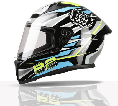 TVS Racing Titan Series Motorbike Helmet(Green)
