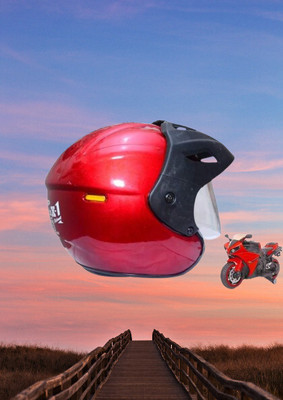 MonteX-1 MonteX-1_Helmet_Full Face Bike helmet U145 Motorbike Helmet(Red)