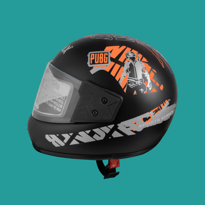 NOAX ISI MARKED KING OF HELMET UNISEX RIDDING HELMET TOP SELLING(DD-289 Motorbike Helmet(Orange)