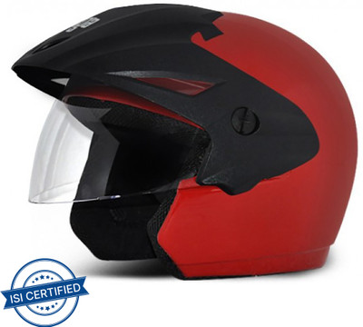 VEGA Cruiser W/P Motorbike Helmet(Dull Red)