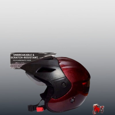 MonteX-1 New_Flip-up Bike helmet T45 Motorbike Helmet(Red)