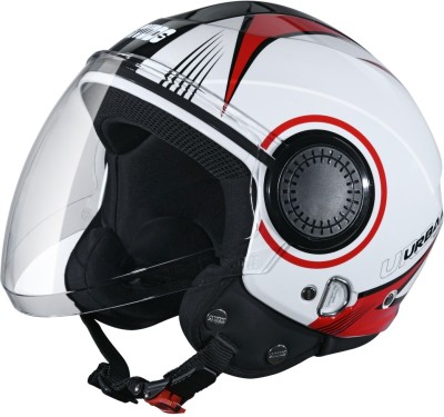 STUDDS Urban Super D1 Motorbike Helmet(White N2)