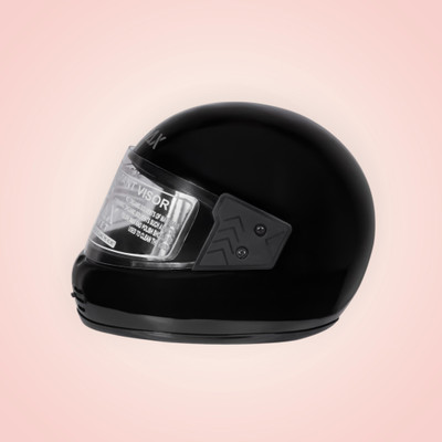 NOAX young men helmet for ridinggg motorbike-Black24 Motorbike Helmet(Black)