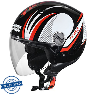 STUDDS TRACK D3 Motorbike Helmet(BLACK N6)