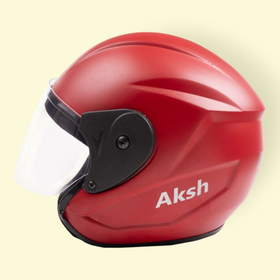 NOAX UNISEX SAFETY HELMET ONROAD HELMET- TWO WHEELER,BIKE & SCOOTER (SL-2520 Motorbike Helmet(Red)