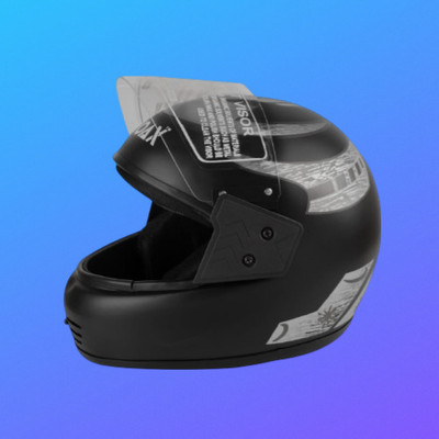 NOAX UNISEX HELMET FOR SAFTY RIDING FOR BIKEE64 Motorbike Helmet(Grey)