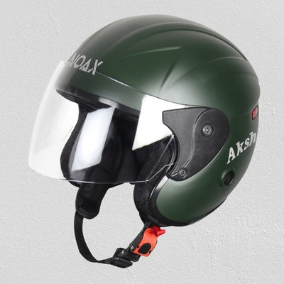 NOAX Multi-Indicator-Boys_HAFA-M-Green-18 Motorsports Helmet(Multicolor)