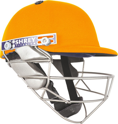 Shrey Pro Guard Titanium 2.0 Cricket Helmet(Gold)