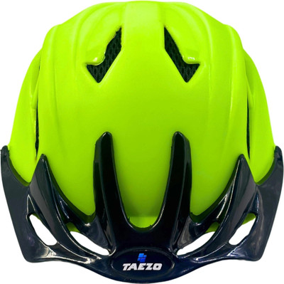 Taezo Kids Sports Helmet with visor and adjustable strap for Cycling, Skating etc Cycling Helmet(Volt Green)