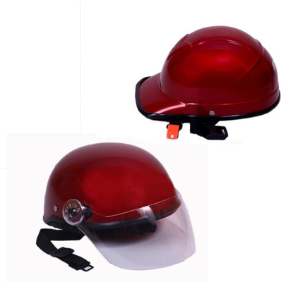MonteX-1 Redfullface Motorbike Helmet(Red)